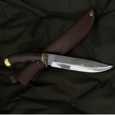 Нож туристический Польский Герб сталь 50х14 мф Gorillas BBQ KN117