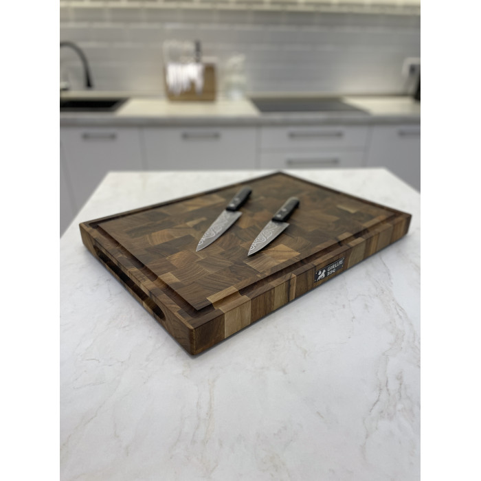 Торцевая разделочная доска орех Gorillas BBQ DS28