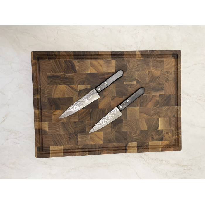 Торцевая разделочная доска орех Gorillas BBQ DS28