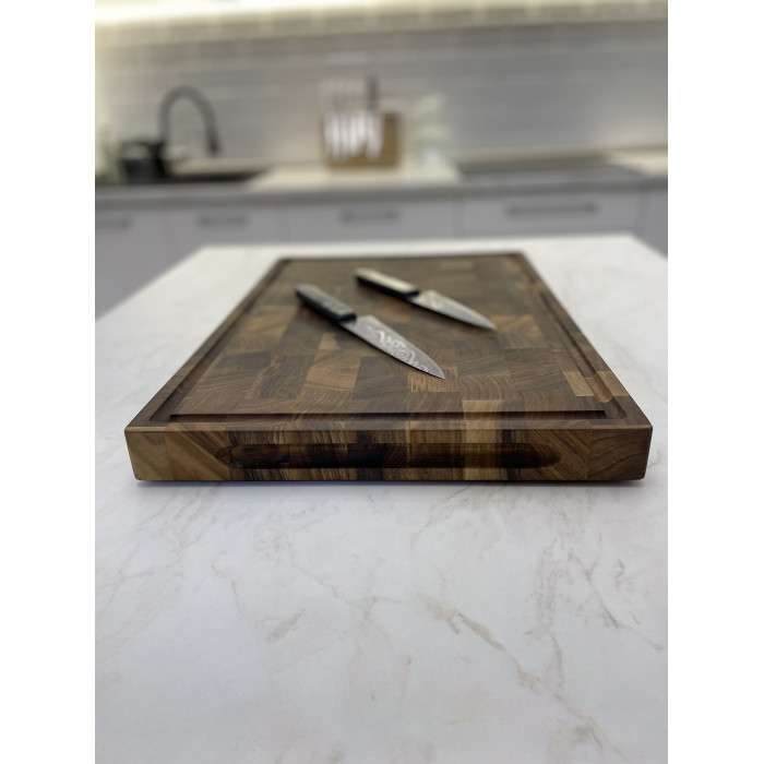 Торцевая разделочная доска орех Gorillas BBQ DS28