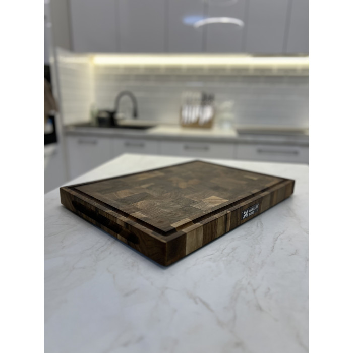 Торцевая разделочная доска орех Gorillas BBQ DS28