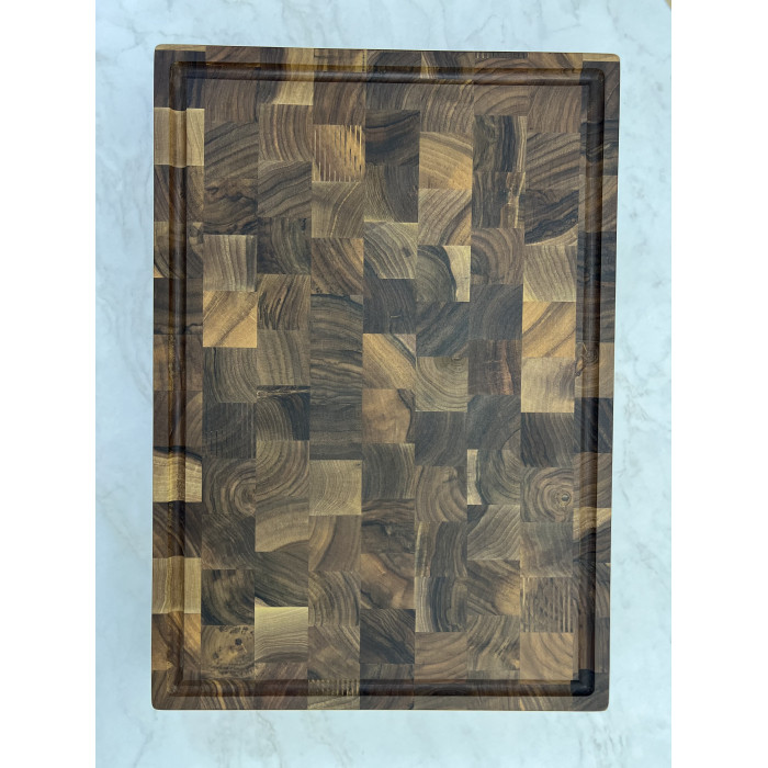 Торцевая разделочная доска орех Gorillas BBQ DS28