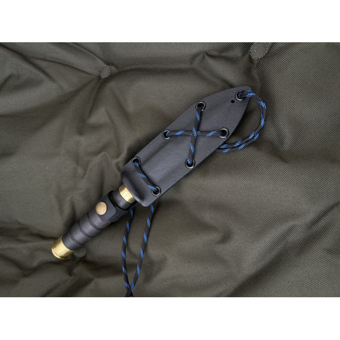 Нож туристический Гильза ручка ясень сталь 50х14мф KN116