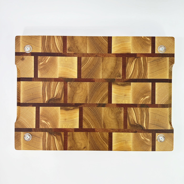 Разделочная деревянная доска торцевая Gorillas BBQ DS25