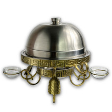 Садж для шашлыка с подогревом Фараон SD3 30 см