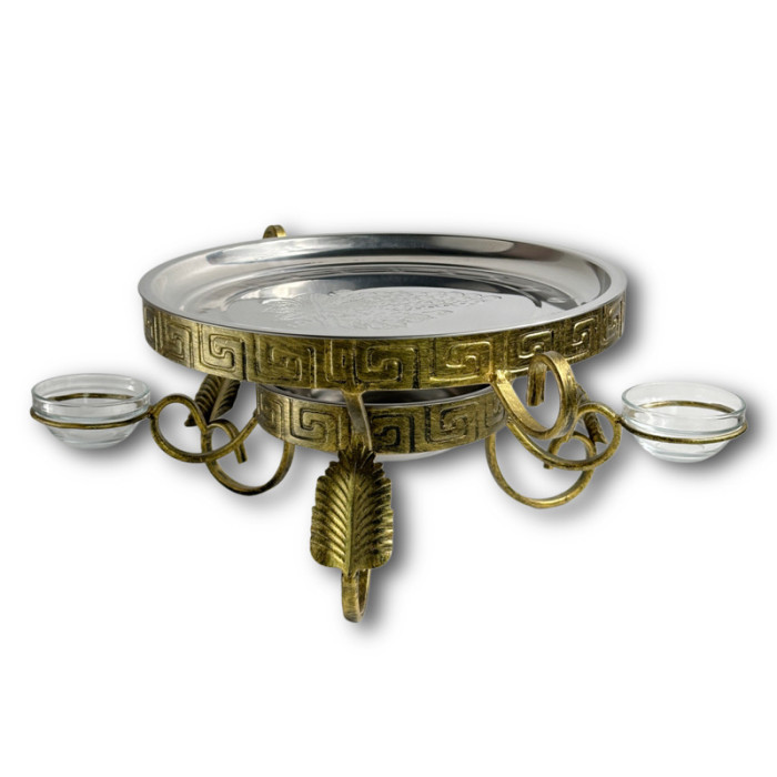 Садж для шашлыка с подогревом Фараон SD3 30 см