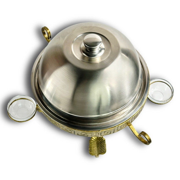 Садж для шашлыка с подогревом Фараон SD3 30 см