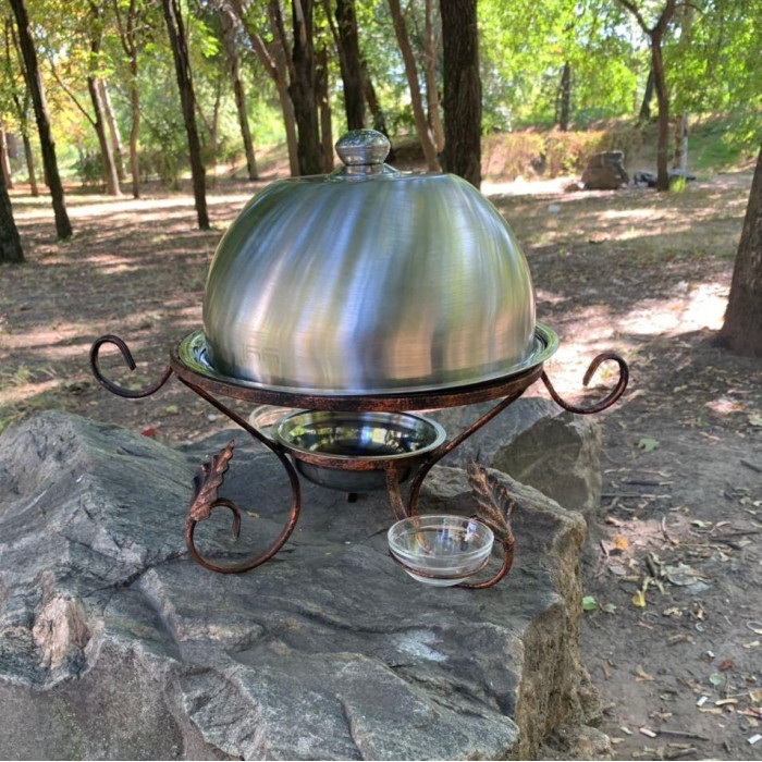 Садж для шашлыка с подогревом SD5 30 см