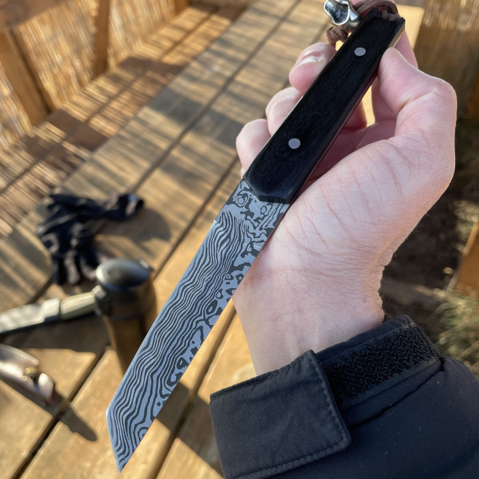 Нож #4611 (под Дамаск)