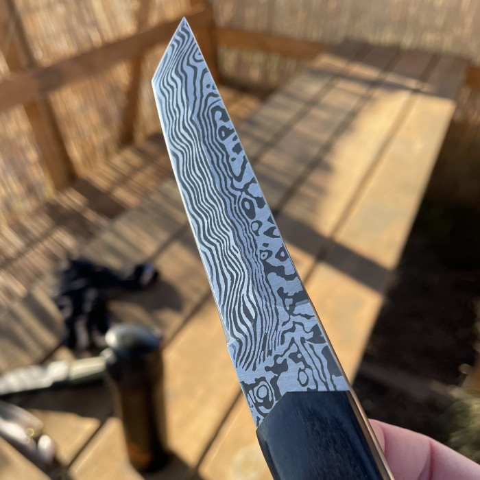 Нож #4611 (под Дамаск)