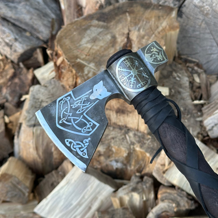 Топор Кованый Молот Тора Gorillas BBQ TR36