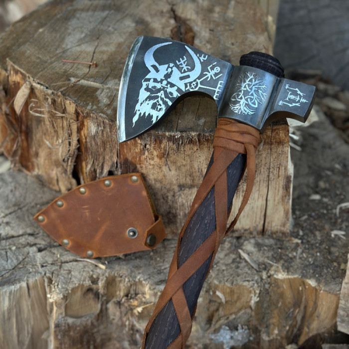 Топор Кованый Викинг Gorillas BBQ TR35