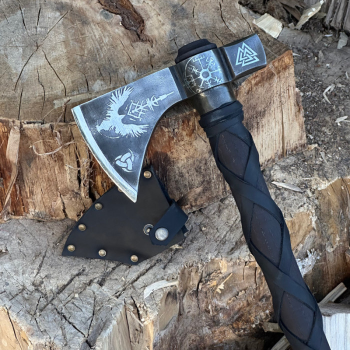 Топор Кованый Ворон Gorillas BBQ TR37