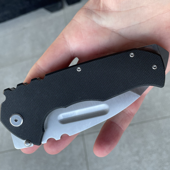 Нож раскладной #646 (черный) KN1102