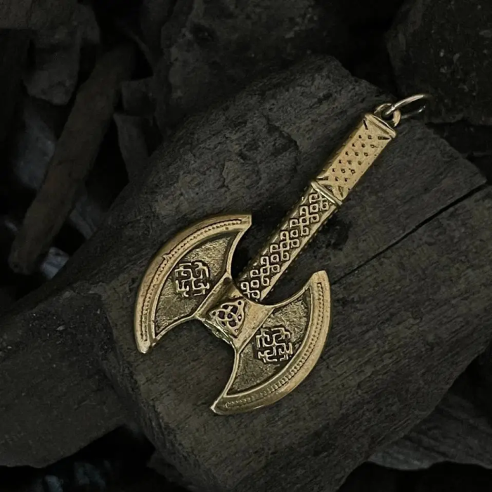 Подвески брелоки топоры из латуни Gorillas Accessories