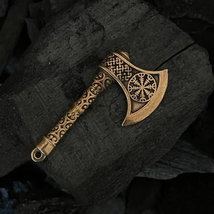 Подвески брелоки топоры из латуни Gorillas Accessories