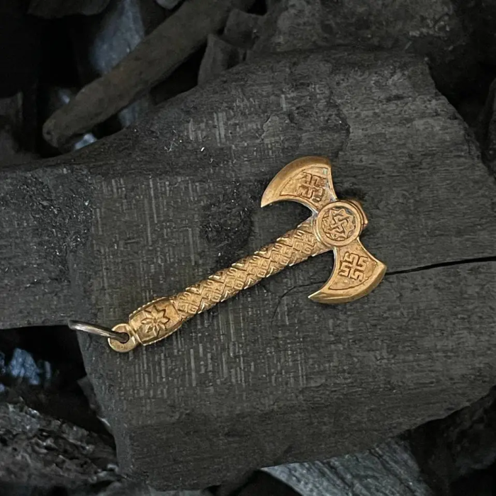 Подвески брелоки топоры из латуни Gorillas Accessories