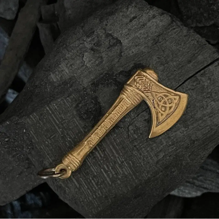 Подвески брелоки топоры из латуни Gorillas Accessories