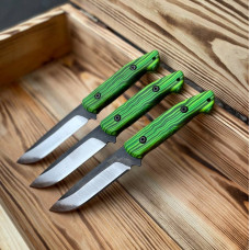 Нож БУШКРАФТ №1 Gorillas BBQ туристический (салатовый)