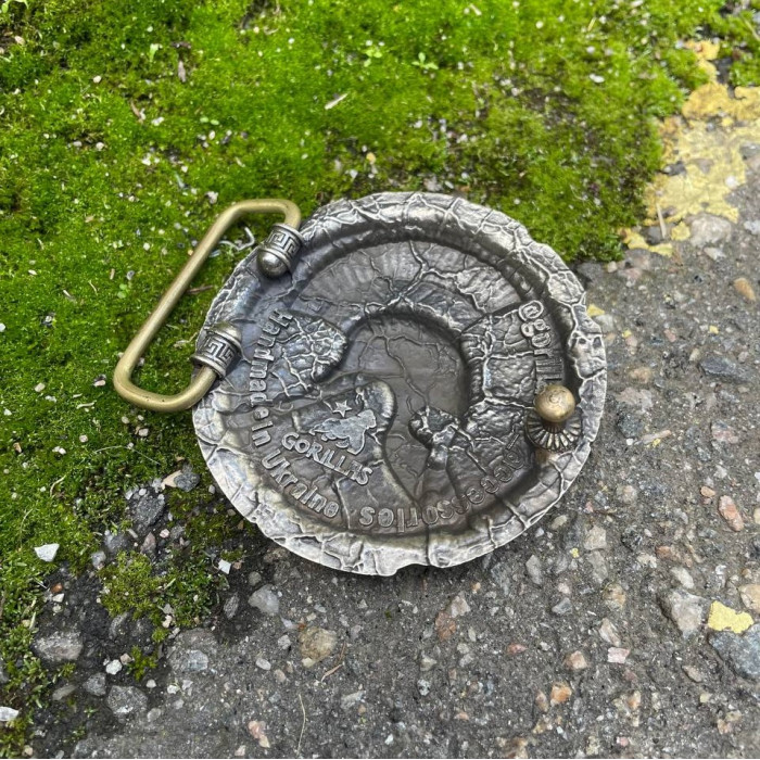 Пряжка Центурион на мужской ремень Gorillas Accessories Нейзельбер bb23