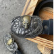 Пряжка Хищник LUX на мужской ремень Gorillas Accessories Нейзельбер