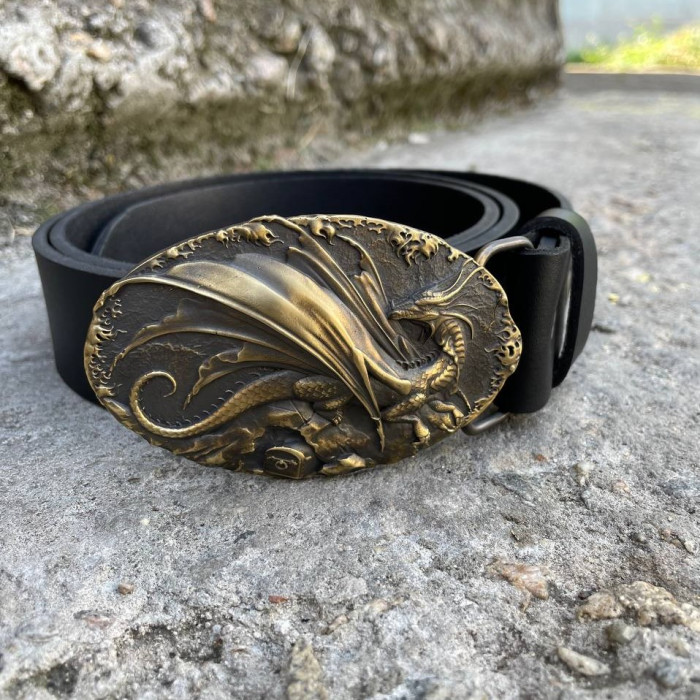 Пряжка ДРОГОН на мужской ремень Gorillas Accessories bb14