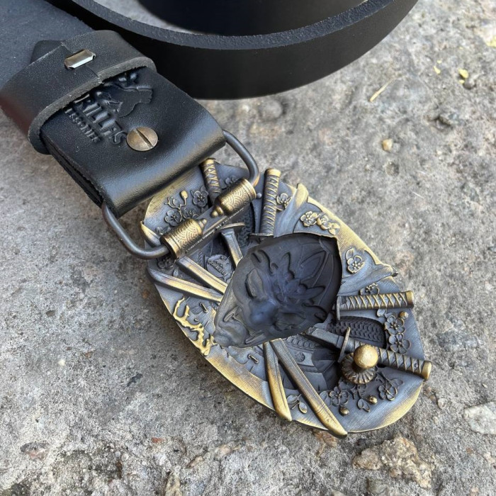 Пряжка САМУРАЙ на мужской ремень Gorillas Accessories bb3