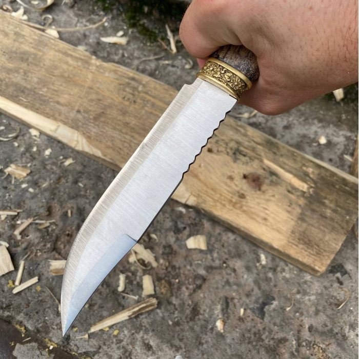 Нож ОРЕЛ Gorillas BBQ туристический KN11