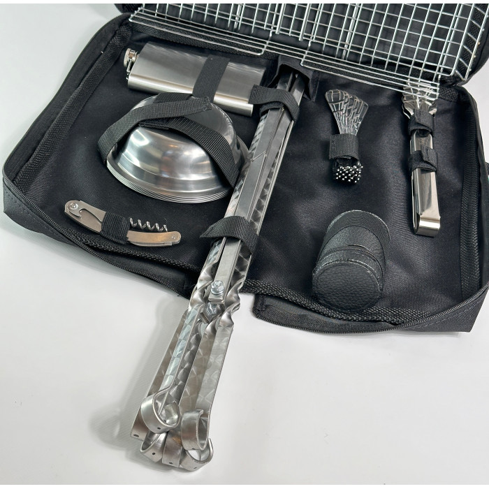 Набор шампуров ПОХОДНЫЙ в брезенте BS44