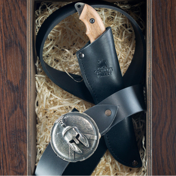 Подарочный набор Легионер для мужчин Gorillas Accessories ручная работа Нейзильбер bb92