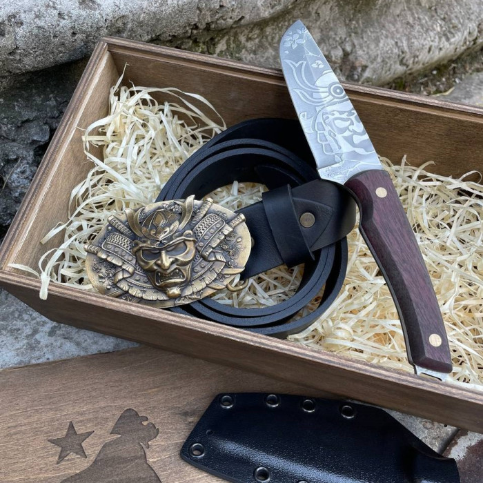 Подарочный набор Самурай для мужчин Gorillas Accessories ручная работа