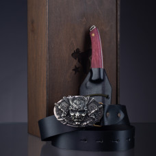 Подарочный набор Самурай для мужчин Gorillas Accessories ручная работа Нейзильбер