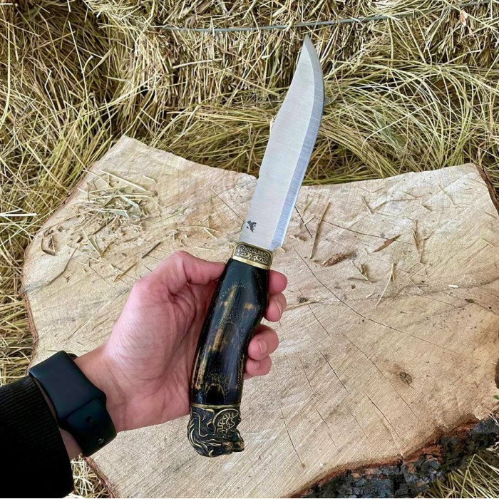 Нож ГЕРАКЛ Gorillas BBQ туристический KN8