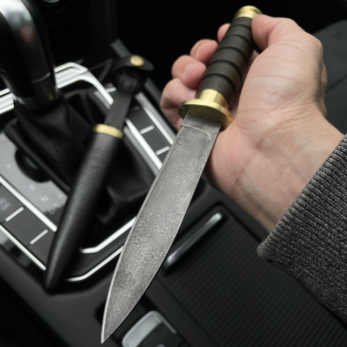 Туристический нож на подарок Gorillas BBQ Гильза #2 сталь 65г