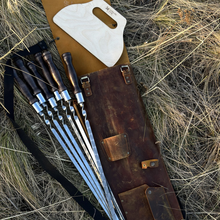 Набор КОВБОЙ BS85 в кожаном чехле