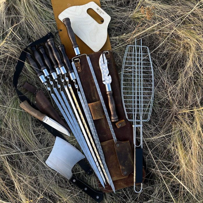 Набор КОВБОЙ BS85 в кожаном чехле