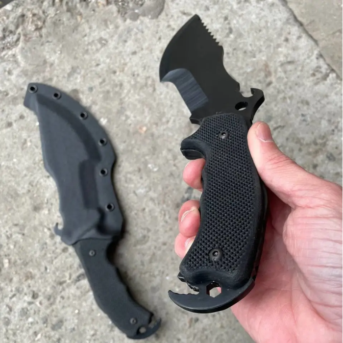 Нож мачете тактический Хищник Gorillas BBQ ручная работа KN53