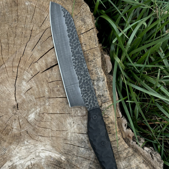 Кухонный топорик КАМЕНЬ ШЕФ Gorillas BBQ ручная работа KN111