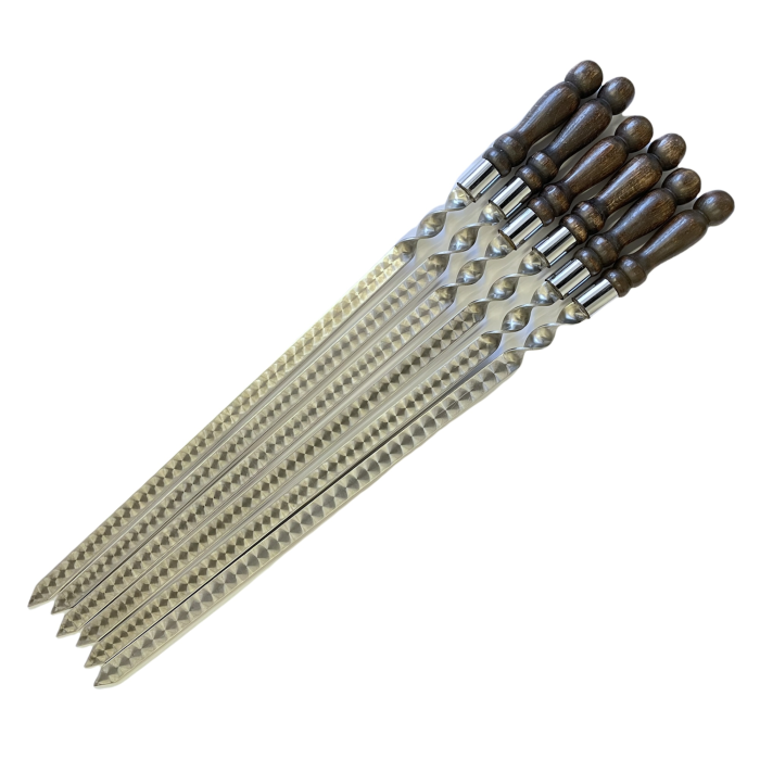 Шампур для люля-кебаб 4 шт Шар 45 см Gorillas BBQ SKK107