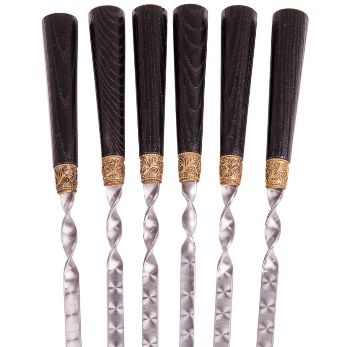 Шампур ЭЛИТ 1 шт. с художественным литьем Gorillas BBQ SKK22