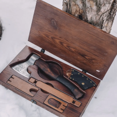 Топор Викинг Gorillas BBQ в подарочной коробке TR42