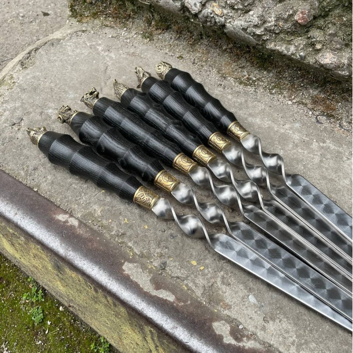 Шампур Звери для люля-кебаб 1 шт. Gorillas BBQ SKK36