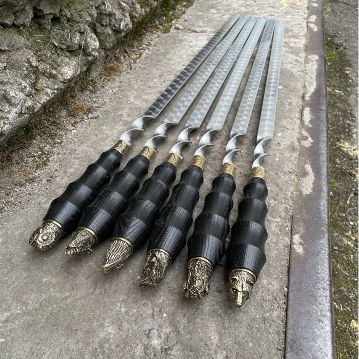 Шампур Звери для люля-кебаб 1 шт. Gorillas BBQ SKK36