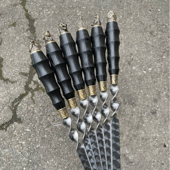 Шампур Звери для люля-кебаб 1 шт. Gorillas BBQ SKK36