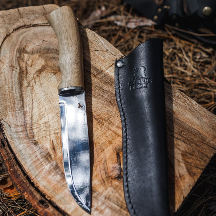 Набор шампуров ИНДЕЕЦ в кожаном чехле BS39