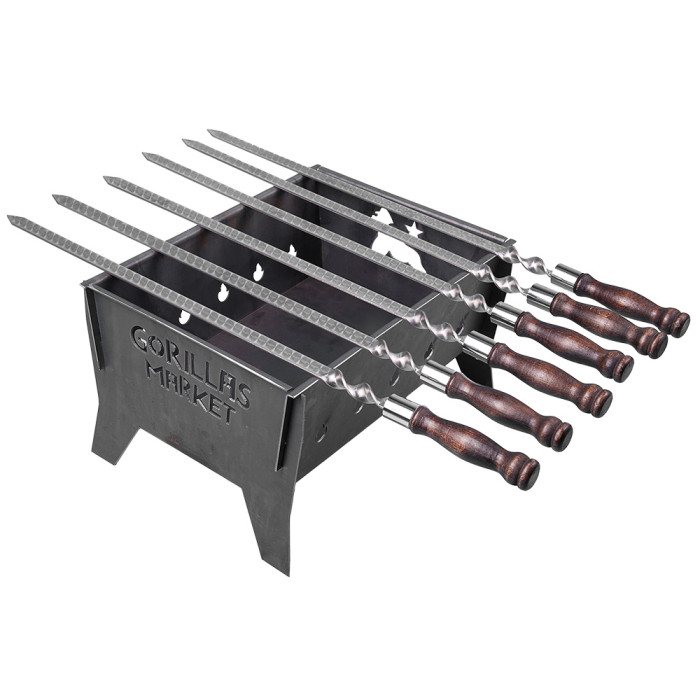 Мангал раскладной Gorillas BBQ 2мм