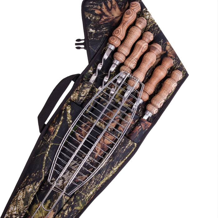 Набор шампуров ЕГЕРЬ BS78 в брезенте