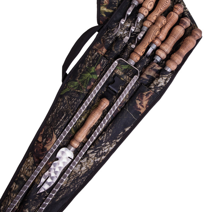 Набор шампуров БОЙСКАУТ BS77 в брезенте