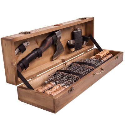 A set of skewers PANTHER in a wooden case