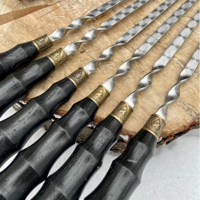 Шампур с художественным литьем 1 шт Воин Gorillas BBQ SKK11